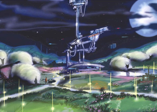 Illustration for article titled Cordwainer Smith concept art